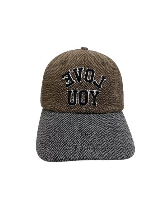 Love You Herringbone Cap